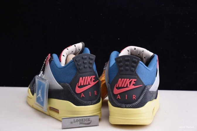 Cheap NOIR JORDAN RETRO OFF AIR 4 UNION DC9533-001 0704